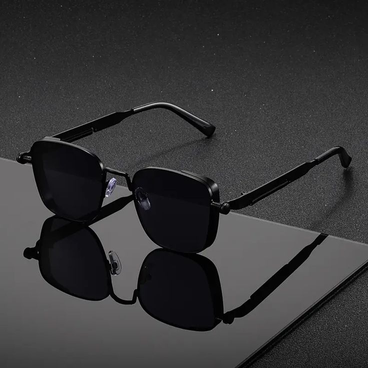 Mettalic unisex mens glasses