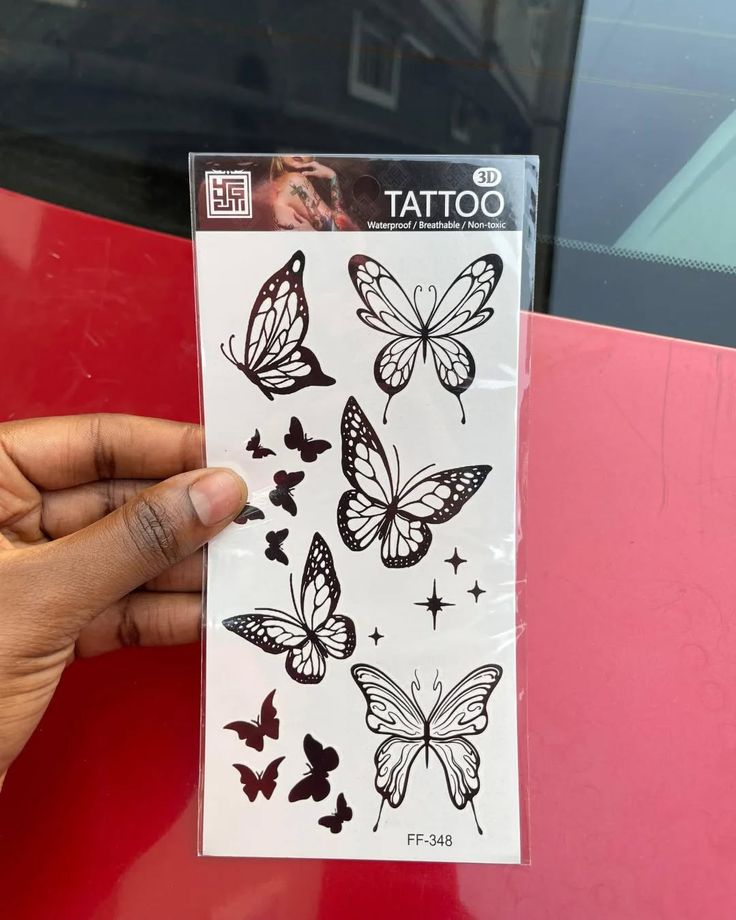 Temporary tattoo stickers