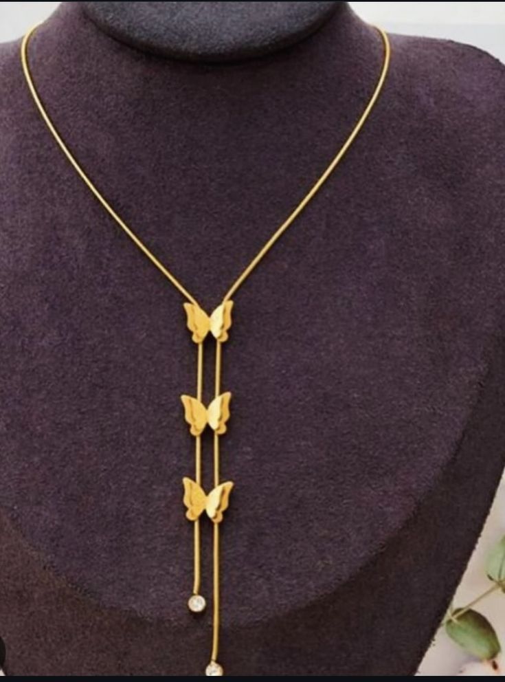 Betterfly triple necklace