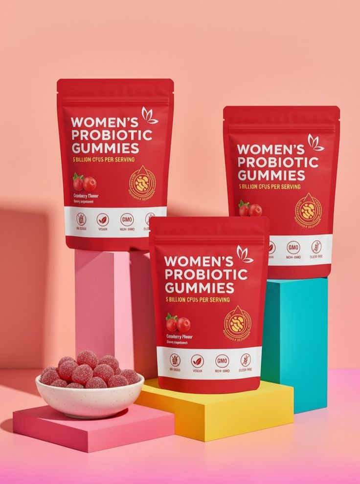 Women probiotic gummies