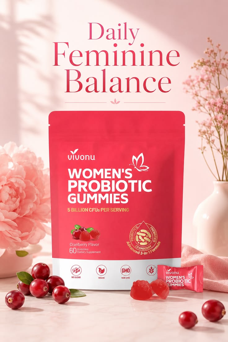 Women probiotic gummies