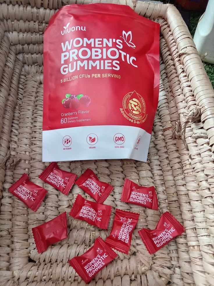 Women probiotic gummies
