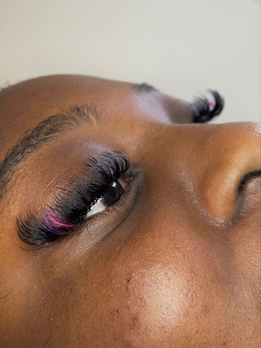 Coloured lashes
