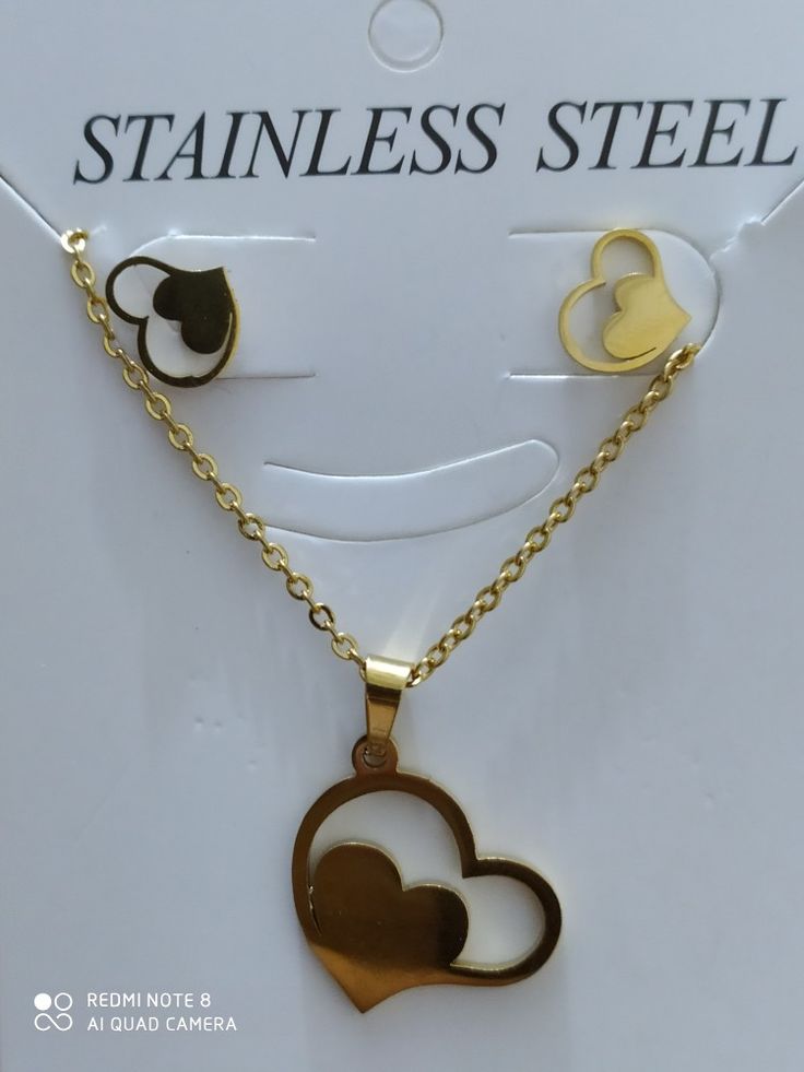 Designer necklace chain set
