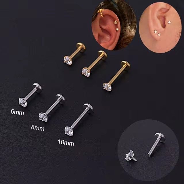 Diamond nosepin bosering
