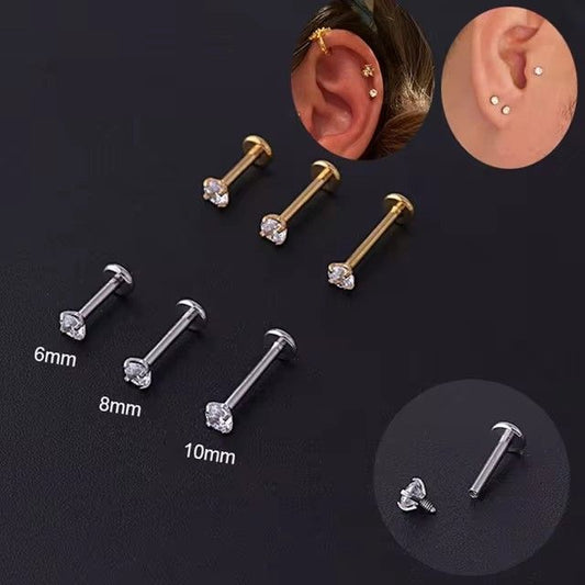 Diamond nosepin bosering