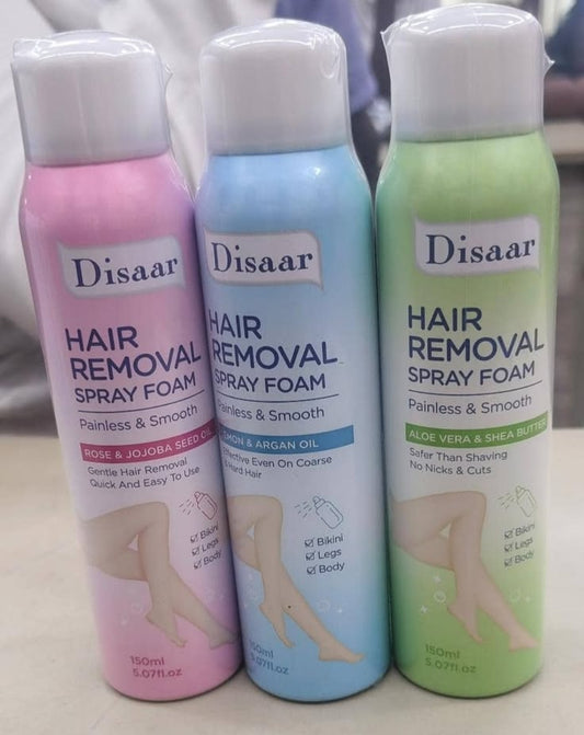 Disaar hair removal spray foam
