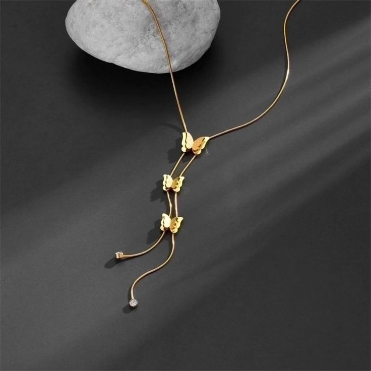 Betterfly triple necklace