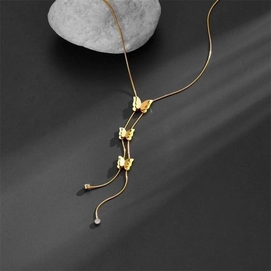 Betterfly triple necklace