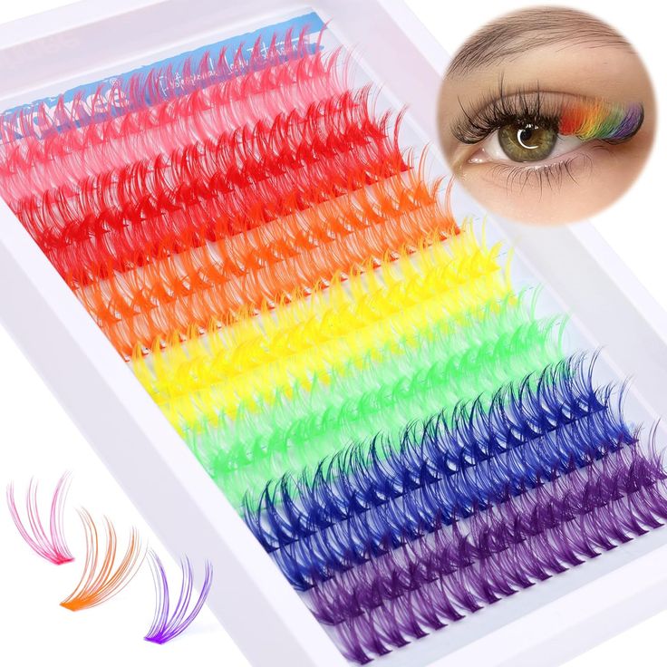 Coloured lashes
