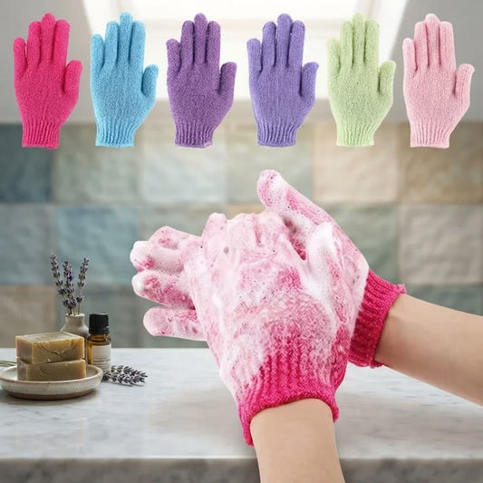 Bathing gloves Facial hand and body gloves